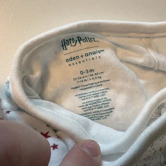 Aden + Anais Limited Edition Harry Potter Easy Swaddle Wraps SET THREE 3 - Picture 10 of 12
